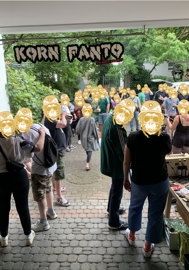 Event in der Monkey Gallery Paderborn – Vernissage im Innenhof