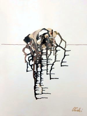 Tintenzeichnung Laila – Monkey Gallery